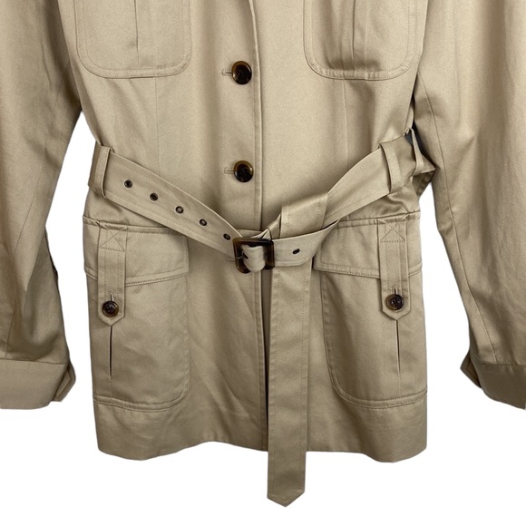 Brooks Brothers Tan Utility Safari Style Jacket - Picture 5 of 12